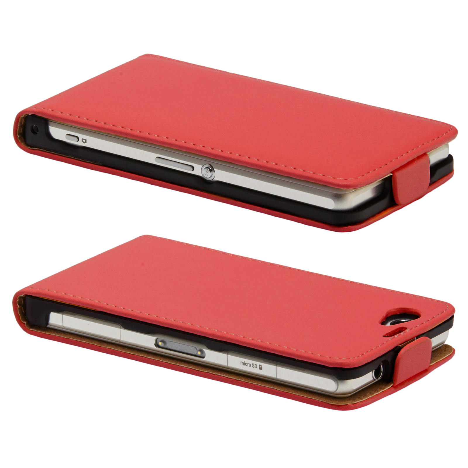Sony Xperia Z1 Compact Hülle Tasche Flip Case Schutz Etui Cover - Bild 4 von 9